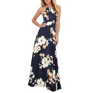 Women’s Sleeveless Halter Dress (M) NWT